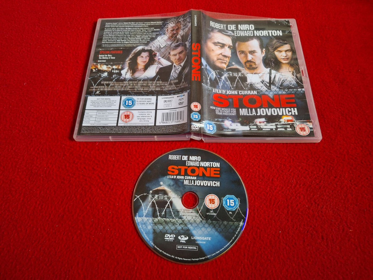 STONE DVD