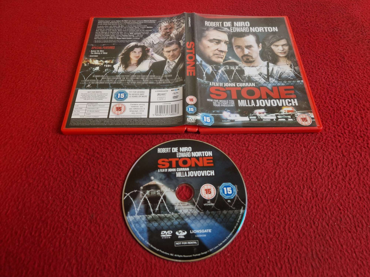 STONE DVD