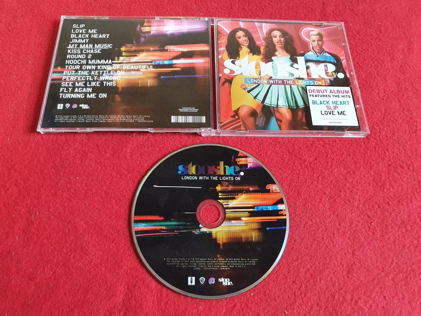 STOOSHE LONDON WITH THE LIGHTS ON till CD