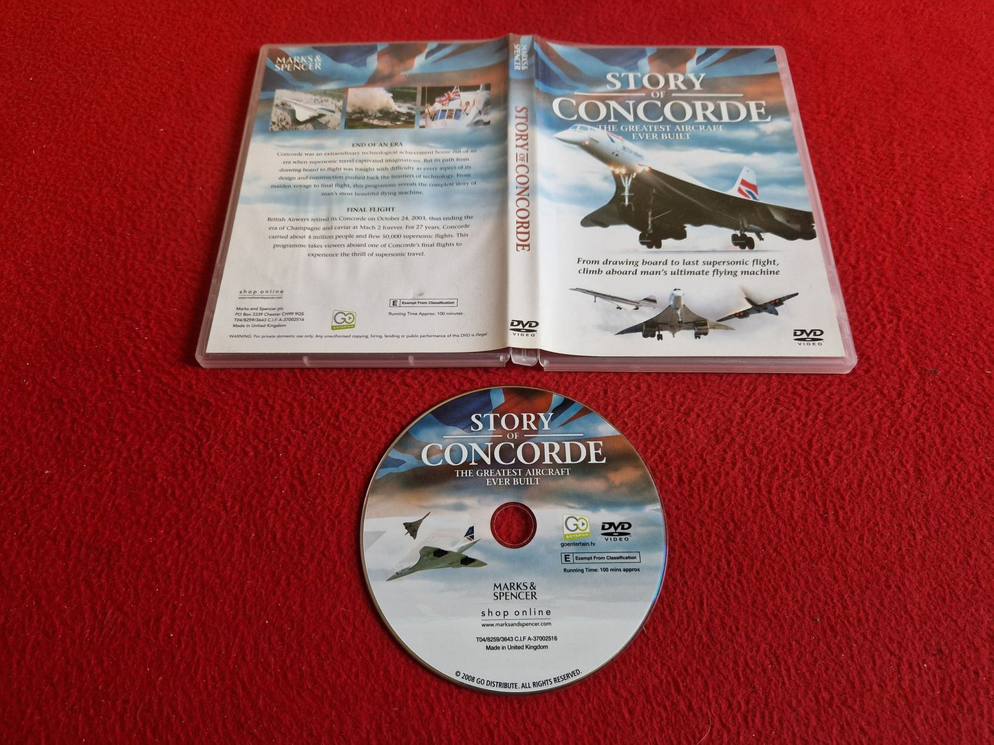 STORY OF CONCORDE DVD