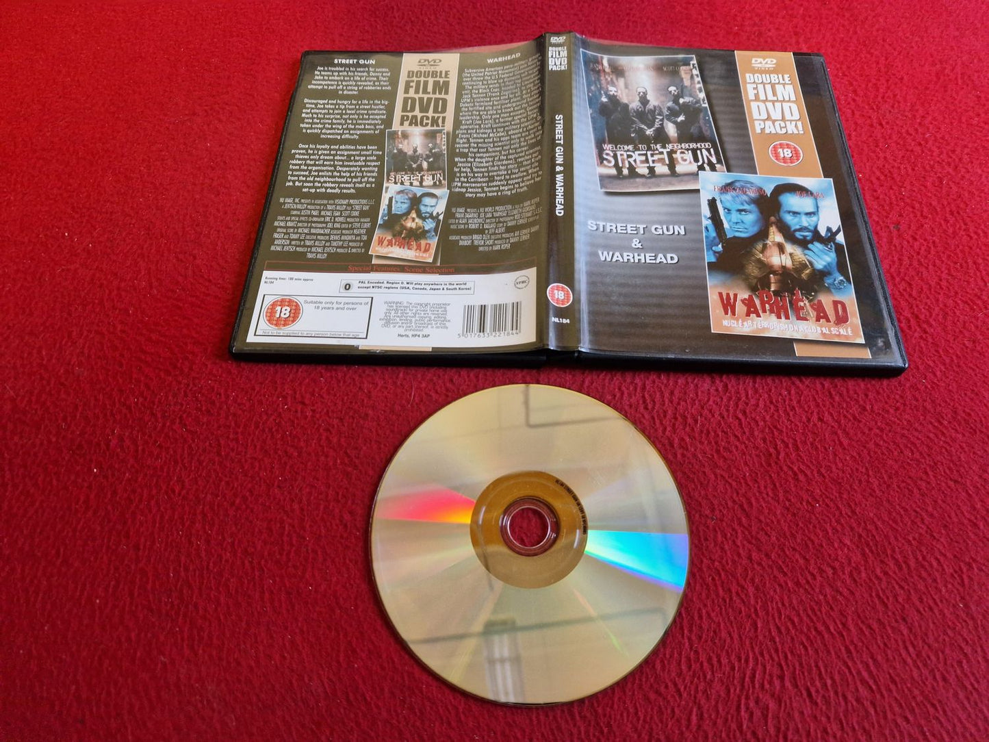 STREET GUN / WARHEAD DVD