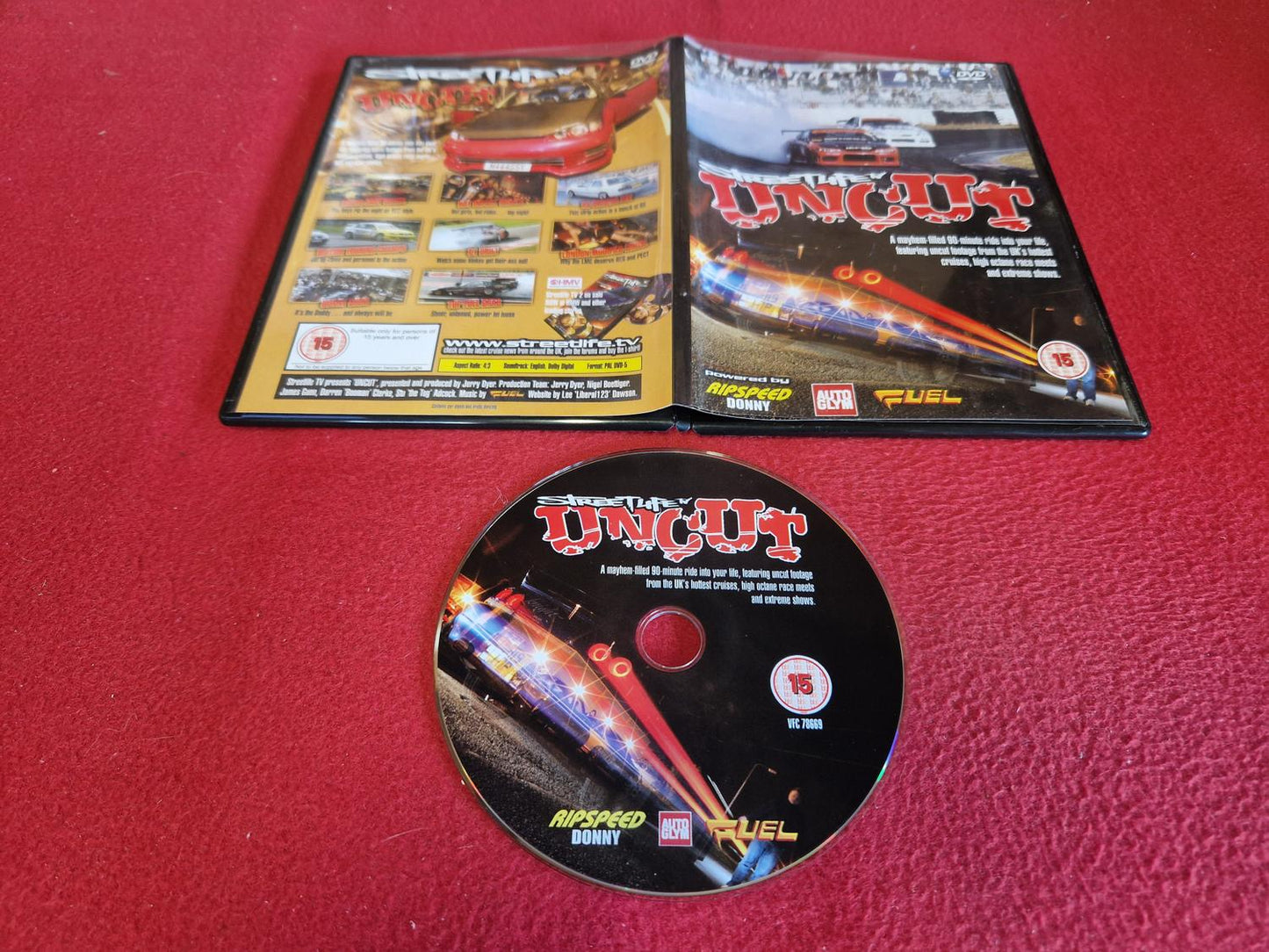 STREETLIFE UNCUT till DVD