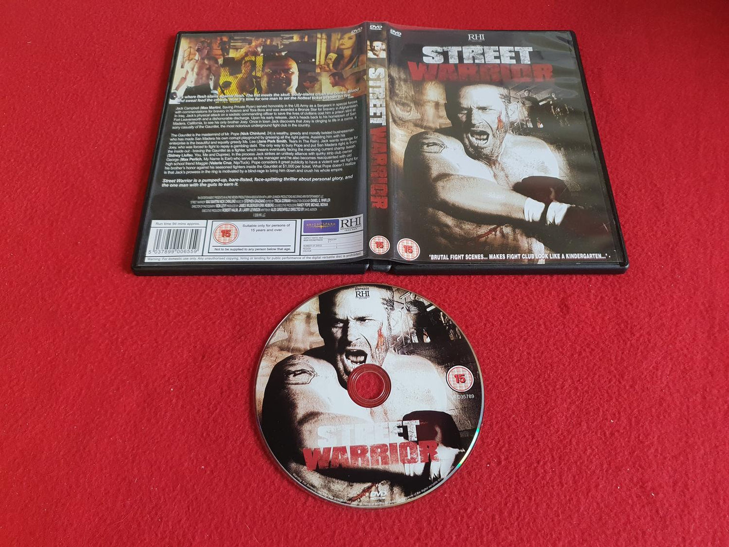 STREET WARRIOR till DVD
