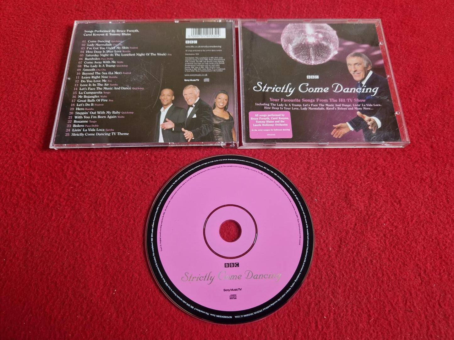 STRICTLY COME DANCING FAVOURITE SONGS FROM THE TV SHOW till CD