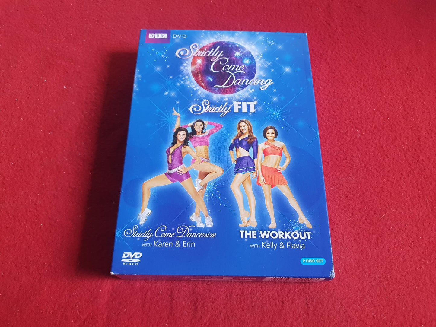 STRICTLY COME DANCING - STRICTLY FIT / DANCERSIZE / THE WORKOUT BOX till DVD