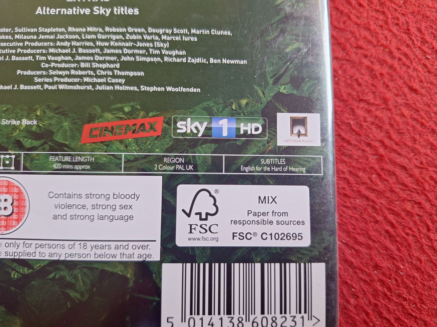 STRIKE BACK SHADOW WARFARE BOX DVD