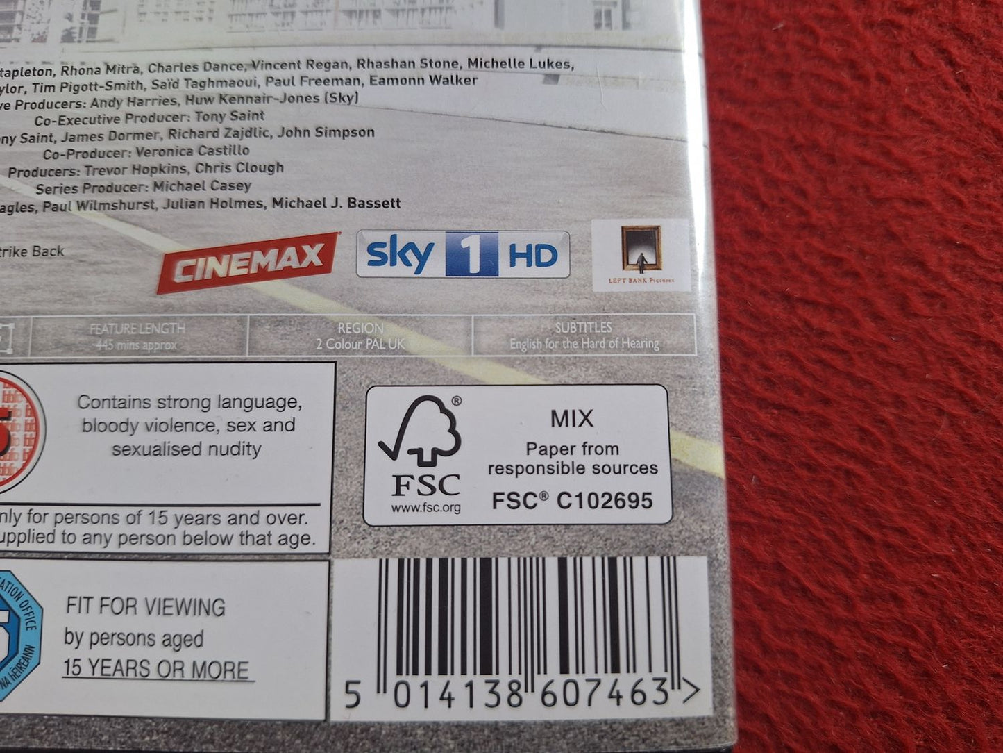 STRIKE BACK VENGEANCE BOX DVD