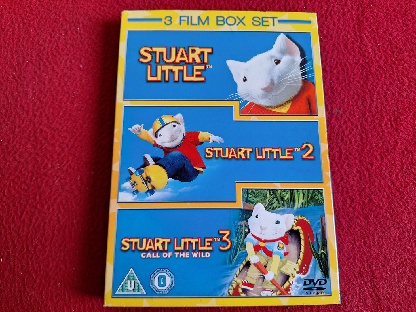 STUART LITTLE 1 - 3 BOX DVD