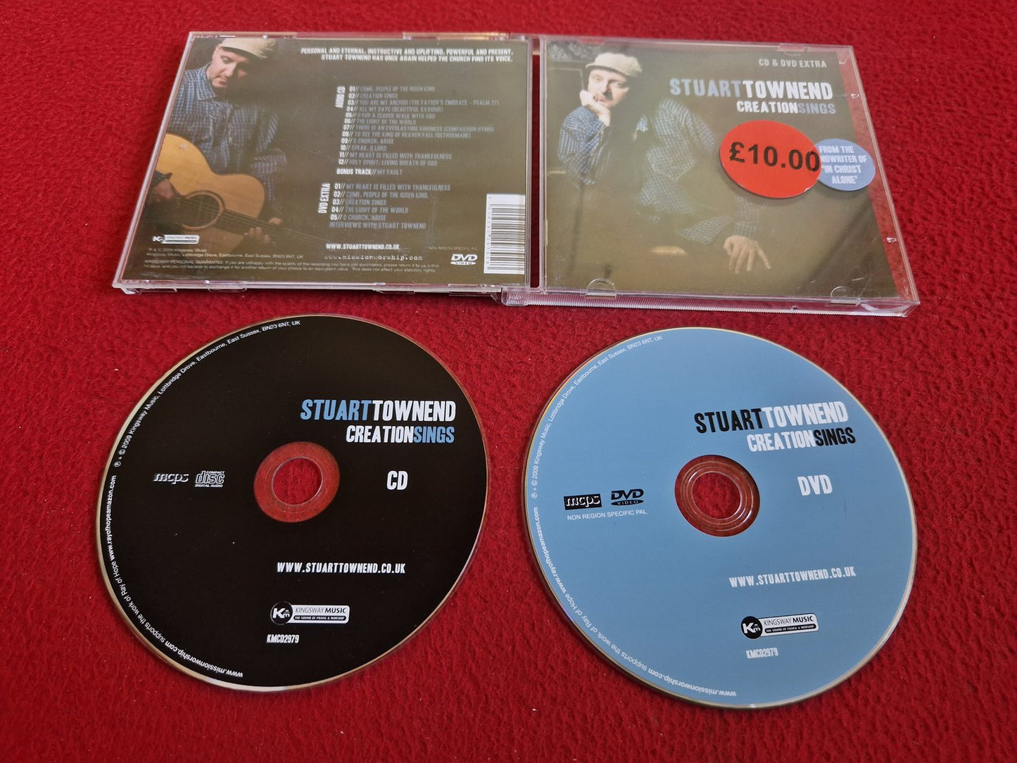 STUART TOWNSEND CREATION SINGS CD