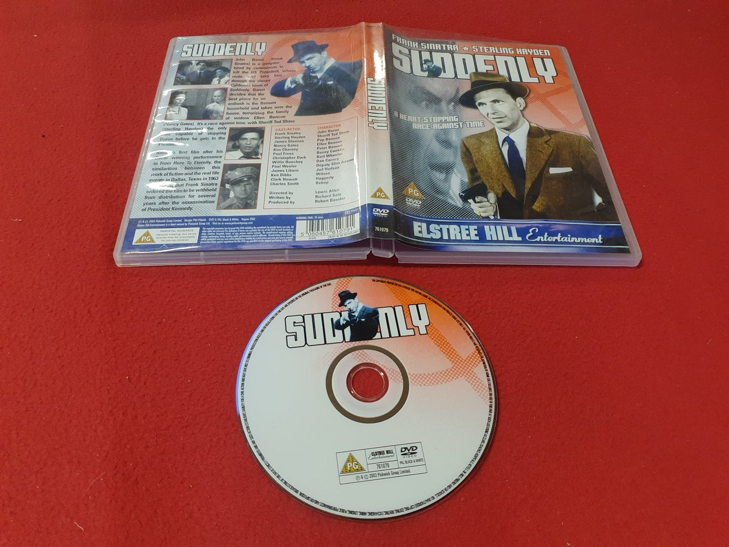 SUDDENLY till DVD