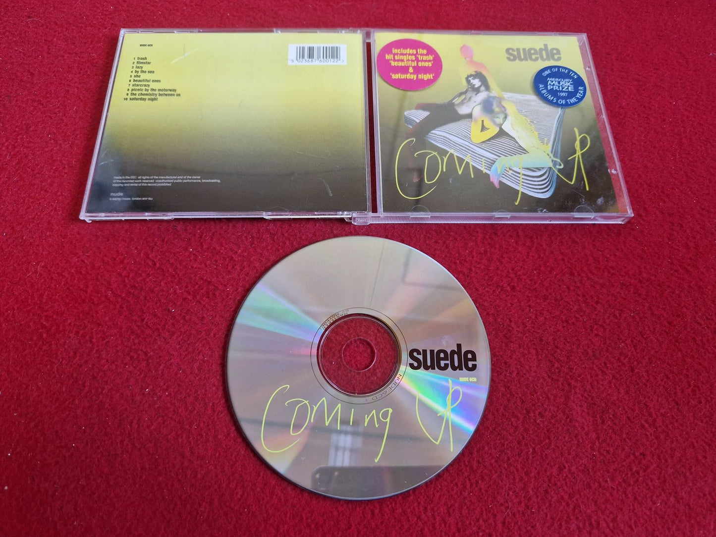 SUEDE COMING UP till CD