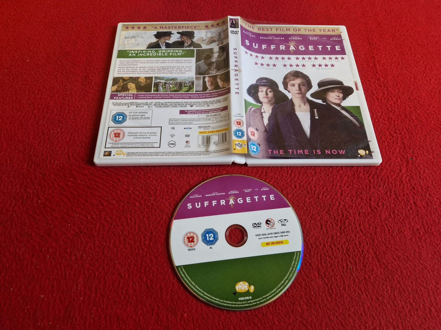 SUFFRAGETTE DVD