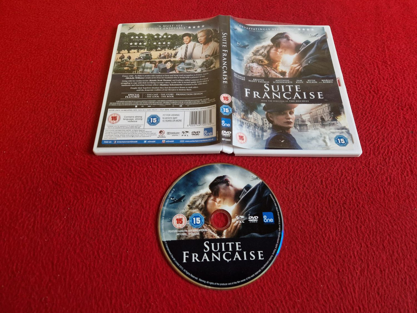 SUITE FRANCAISE DVD