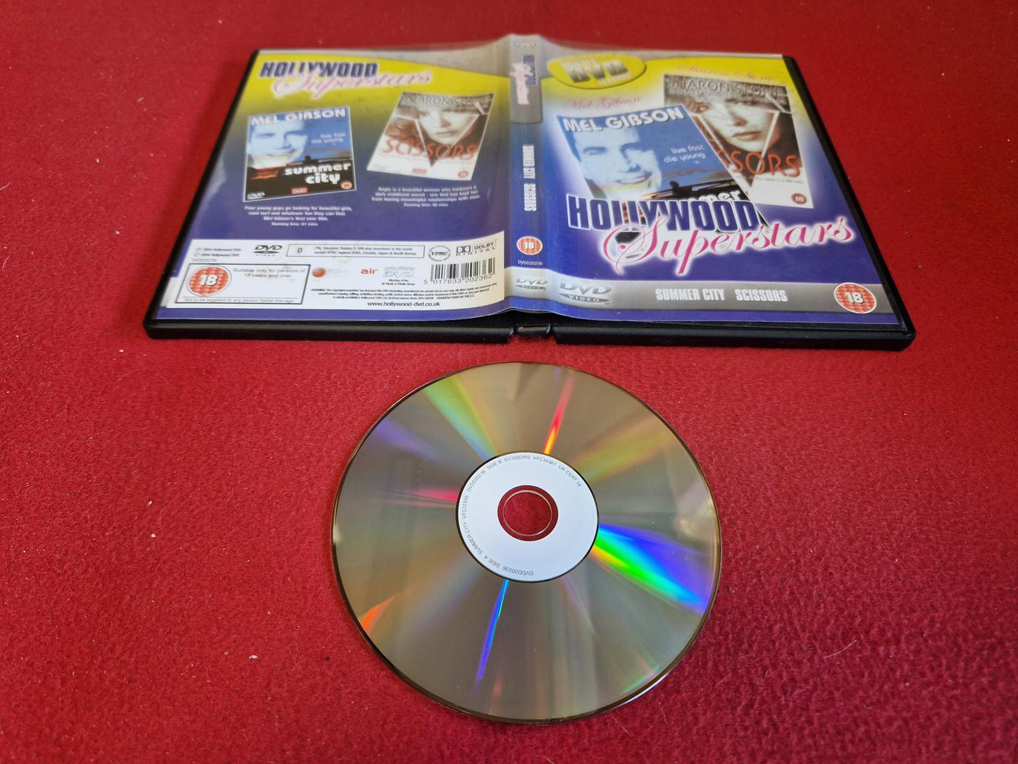 SUMMER CITY / SCISSORS till DVD