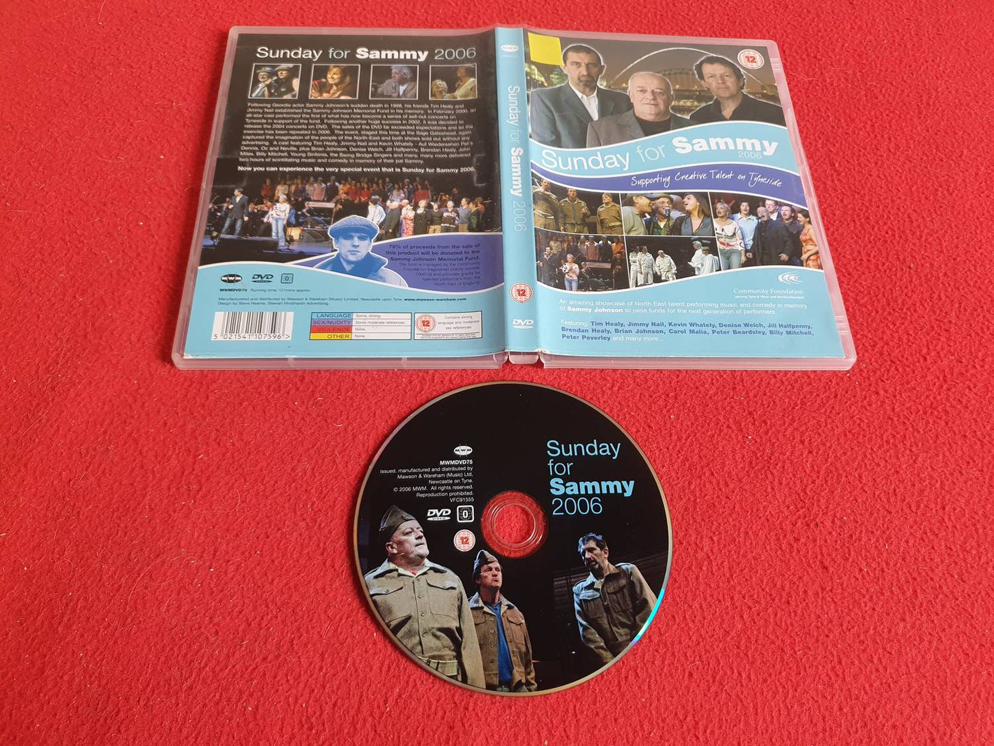 SUNDAY FOR SAMMY till DVD