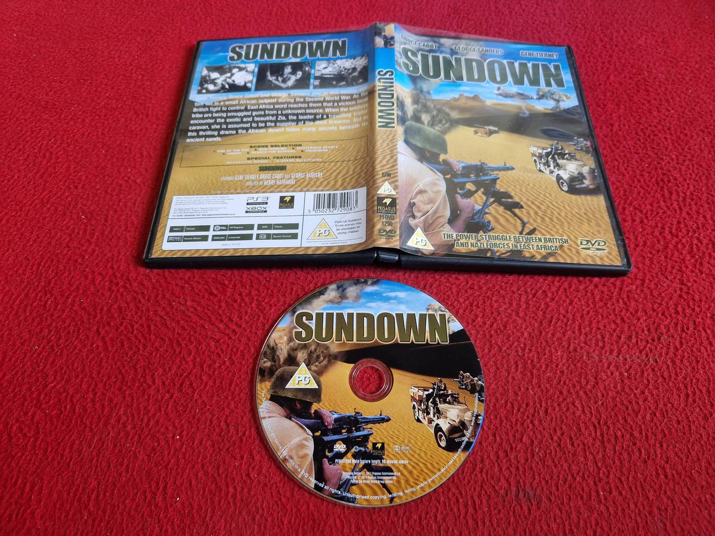 SUNDOWN DVD