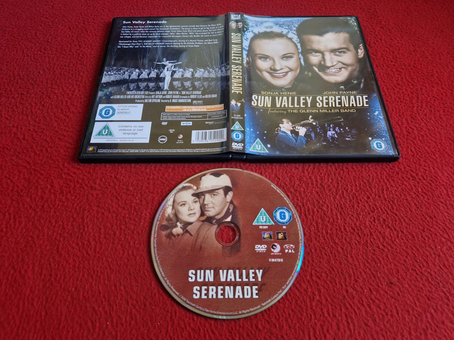 SUN VALLEY SERENADE DVD