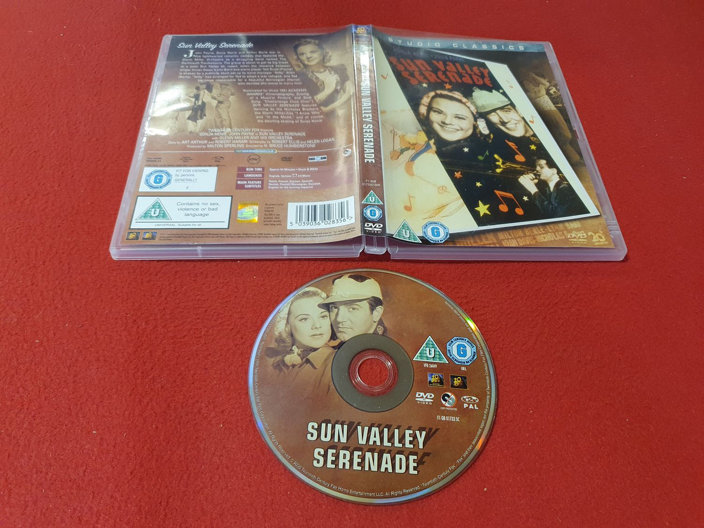 SUN VALLEY SERENADE till DVD