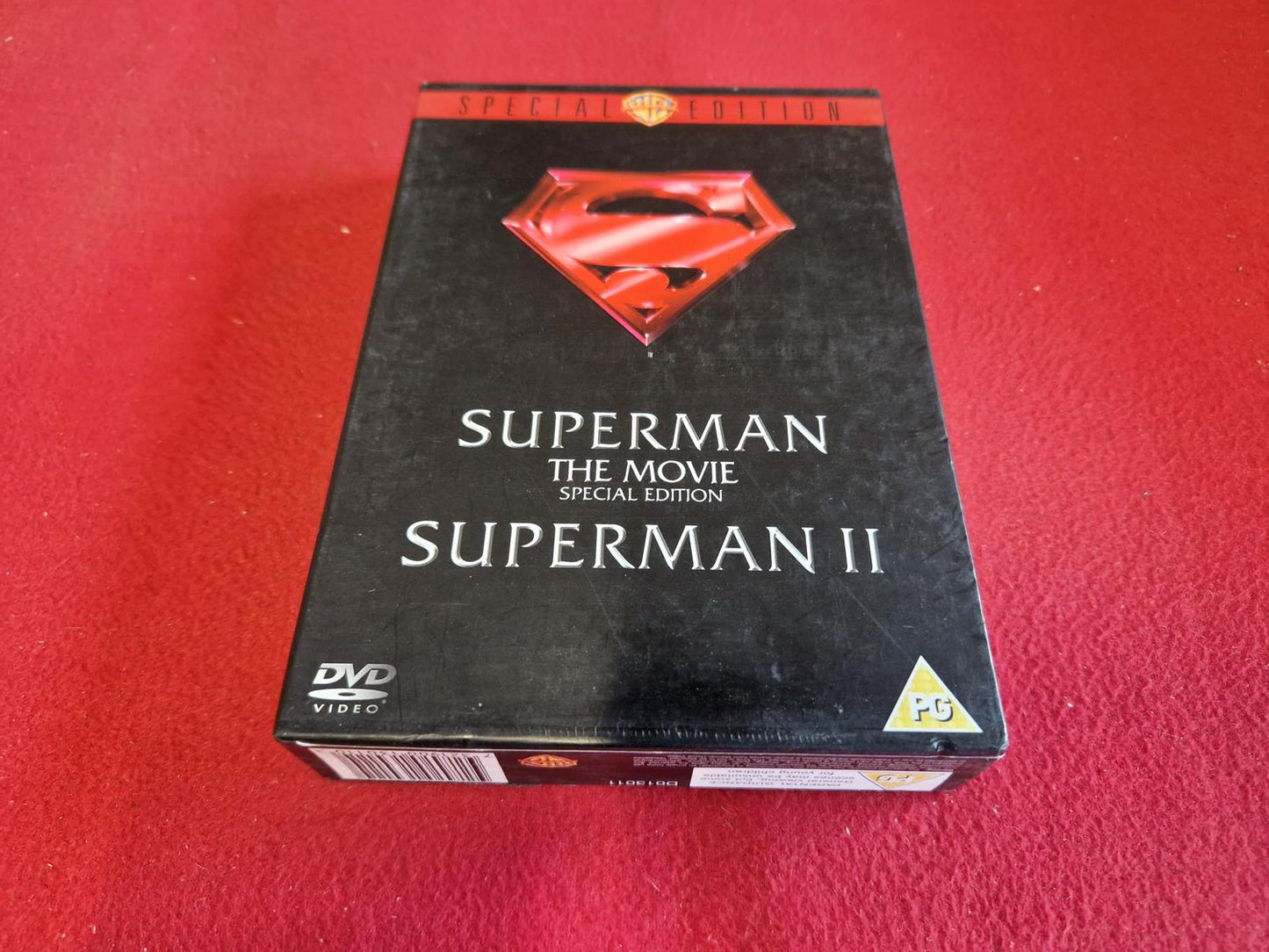 SUPERMAN & SUPERMAN II BOX till DVD