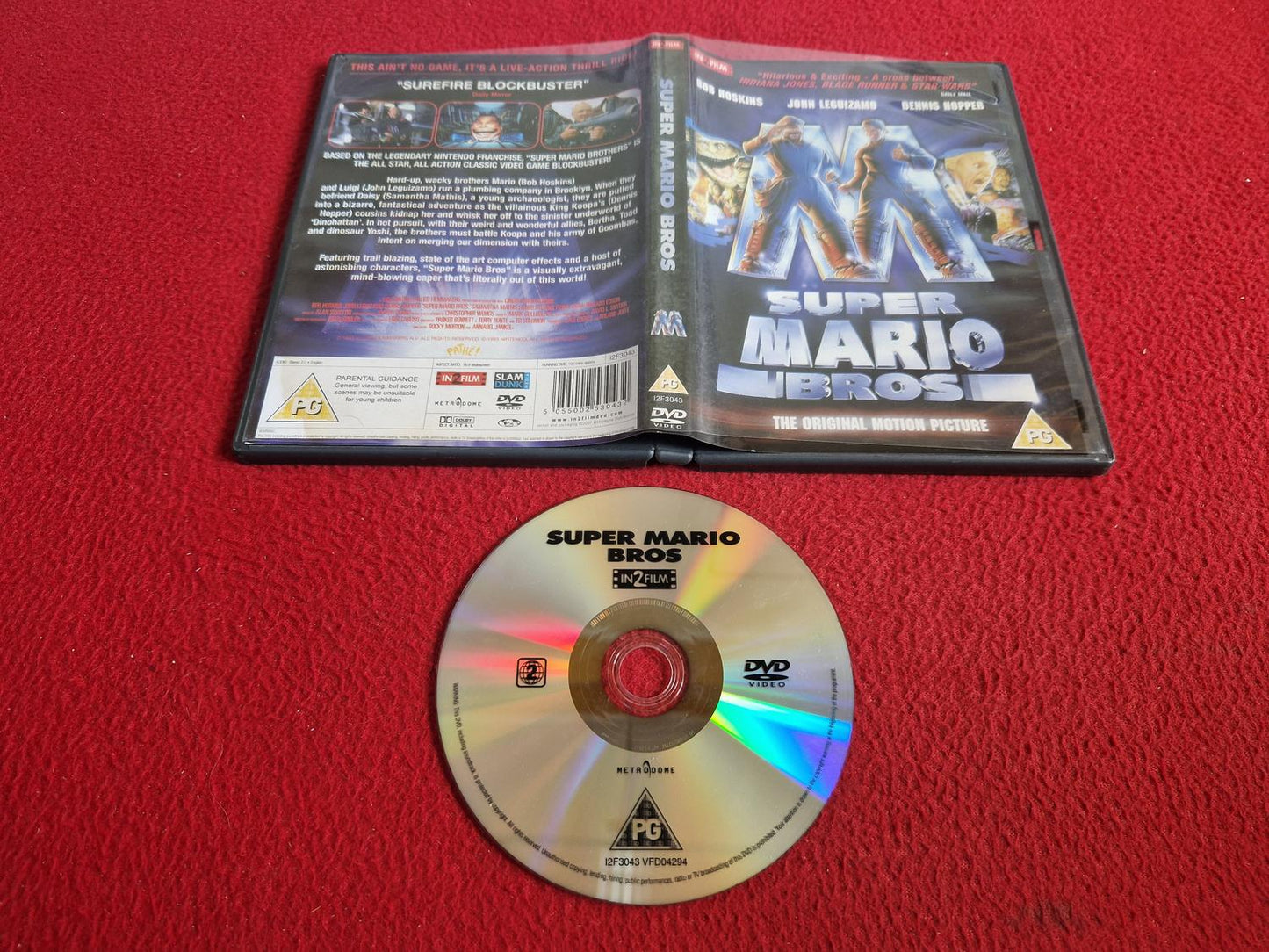 SUPER MARIO BROS DVD