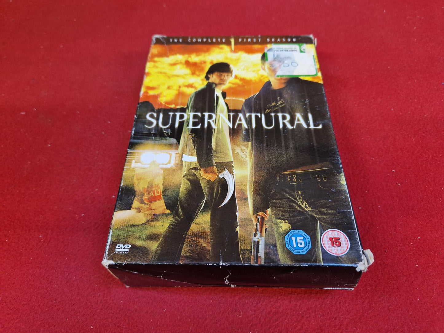 SUPERNATURAL THE COMPLETE SEASON 1 BOX till DVD