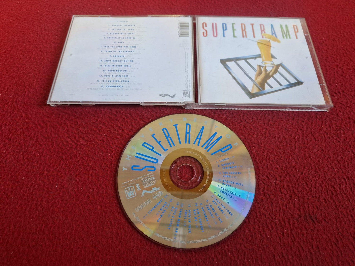 SUPERTRAMP THE VERY BEST OF CD