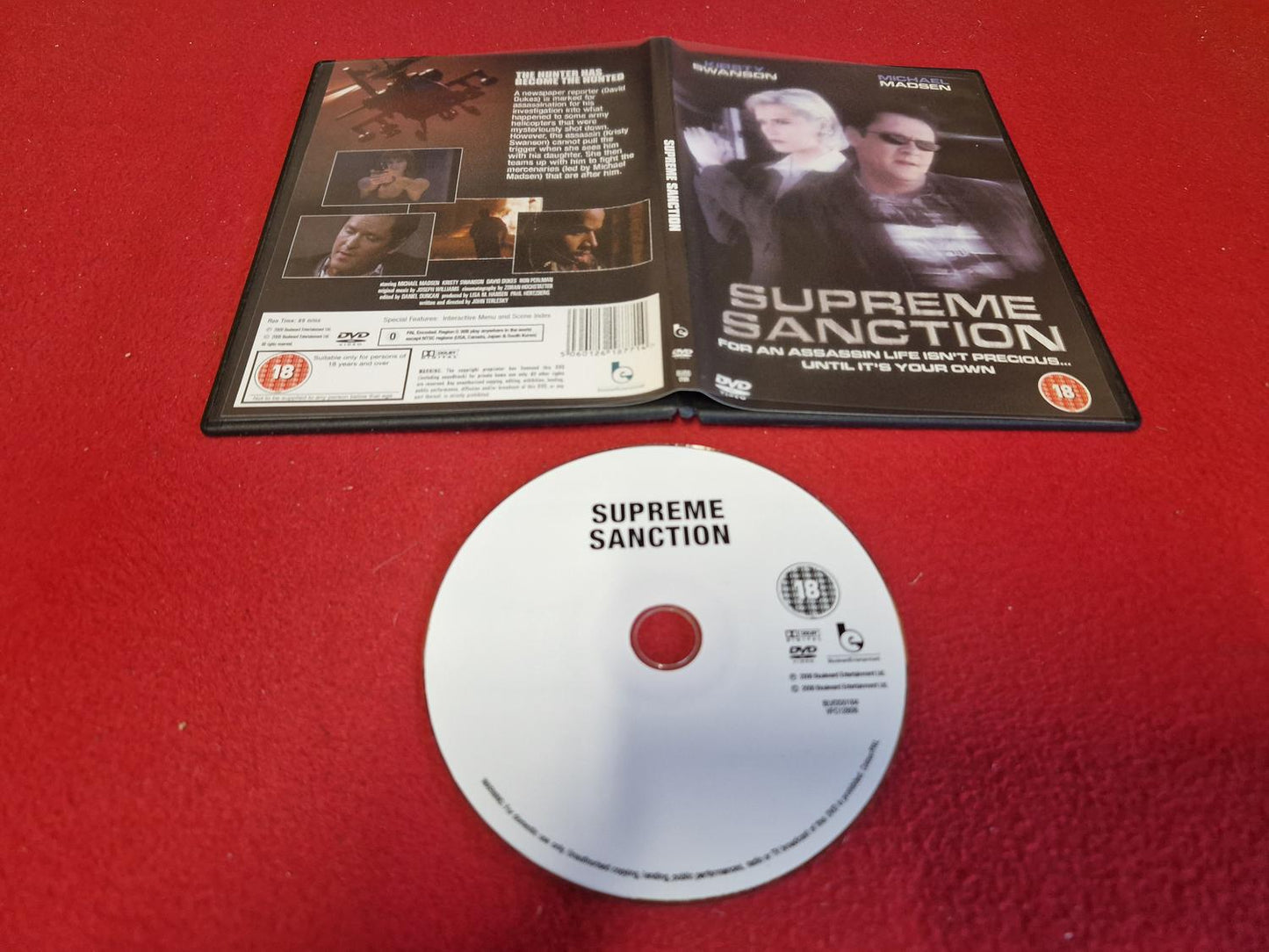 SUPREME SANCTION till DVD