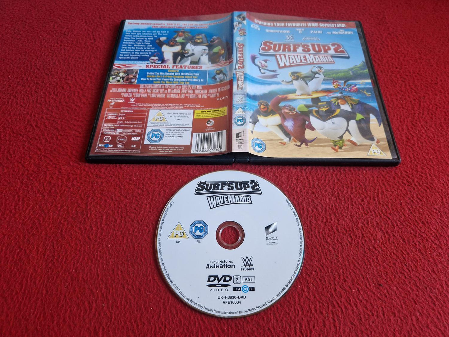 SURF'S UP 2 WAVEMANIA DVD