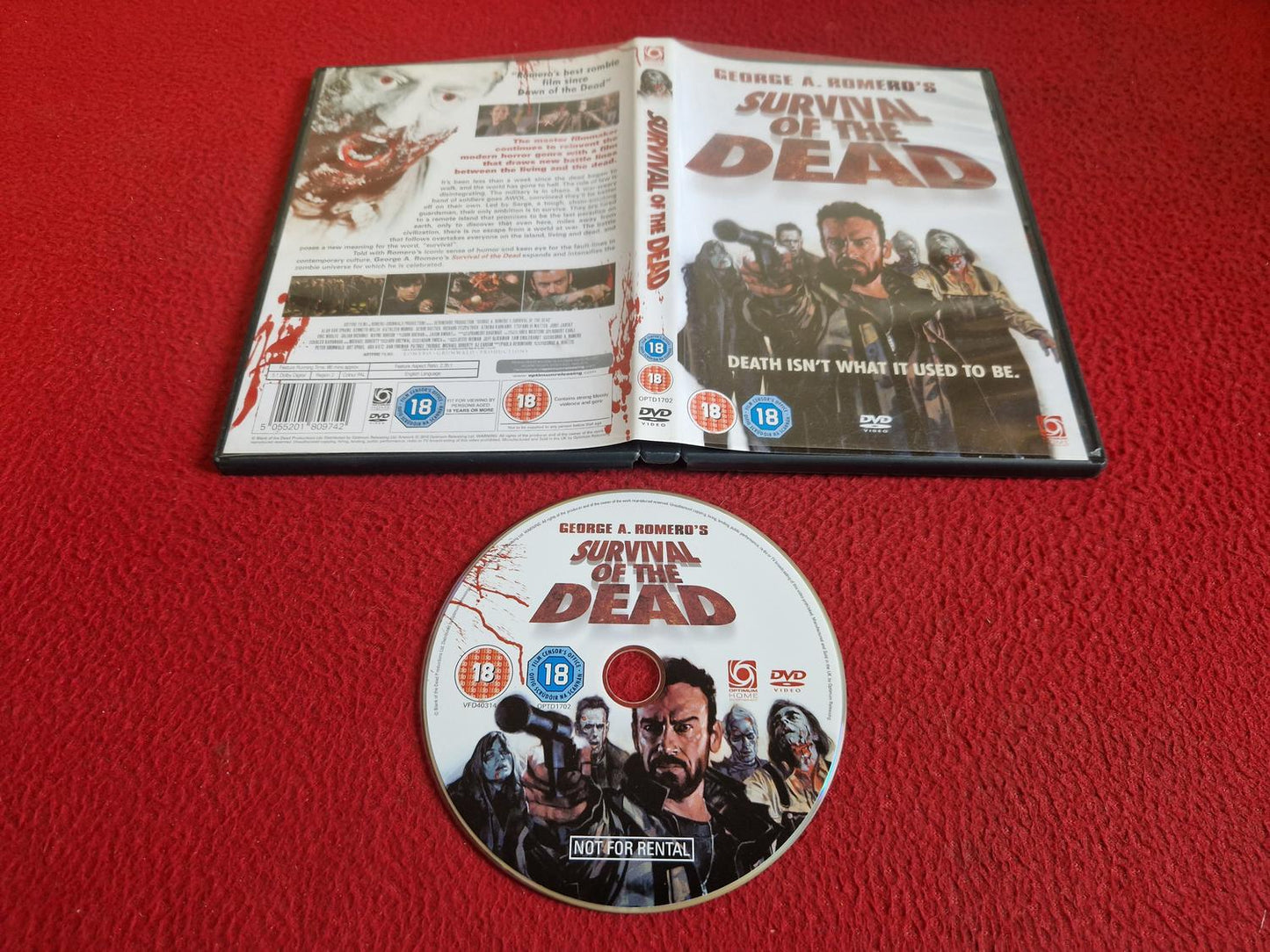 SURVIVAL OF THE DEAD DVD