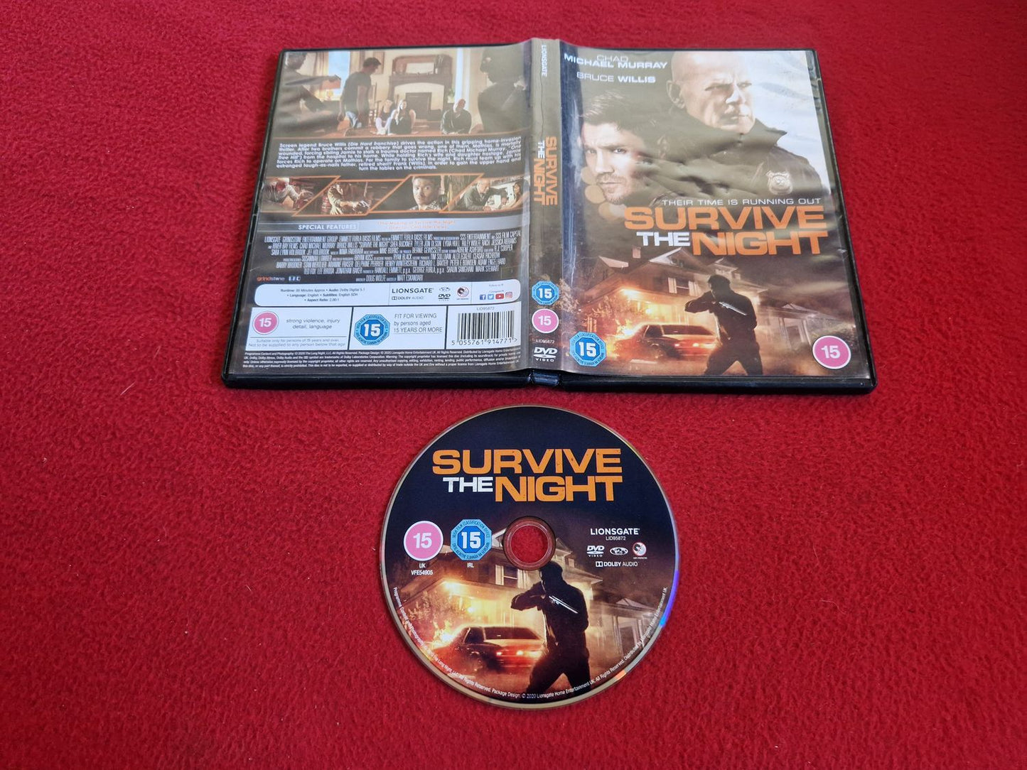 SURVIVE THE NIGHT DVD
