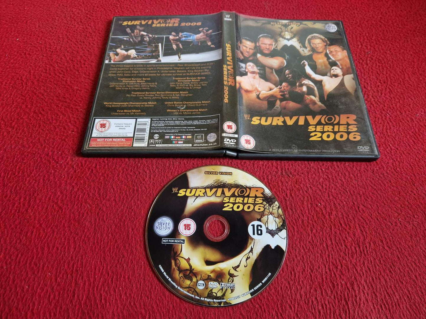 SURVIVOR SERIES 2006 DVD