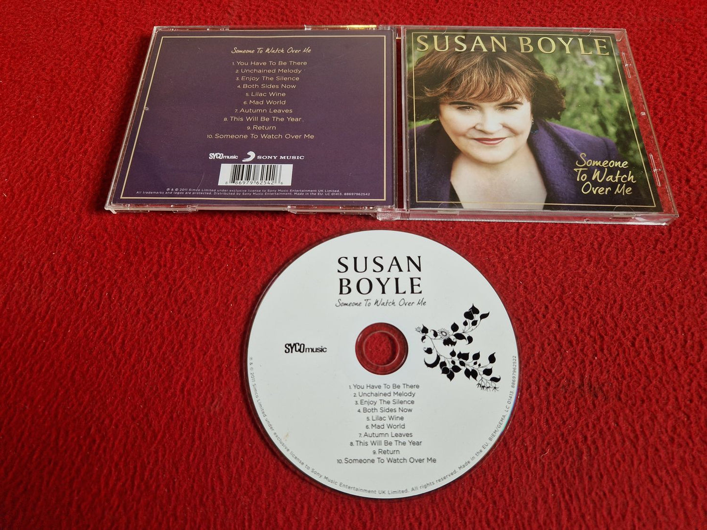 SUSAN BOYLE SOMEONE TO WATCH OVER ME CD