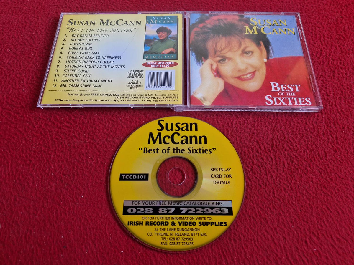 SUSAN MCCANN BEST OF THE SIXTIES CD