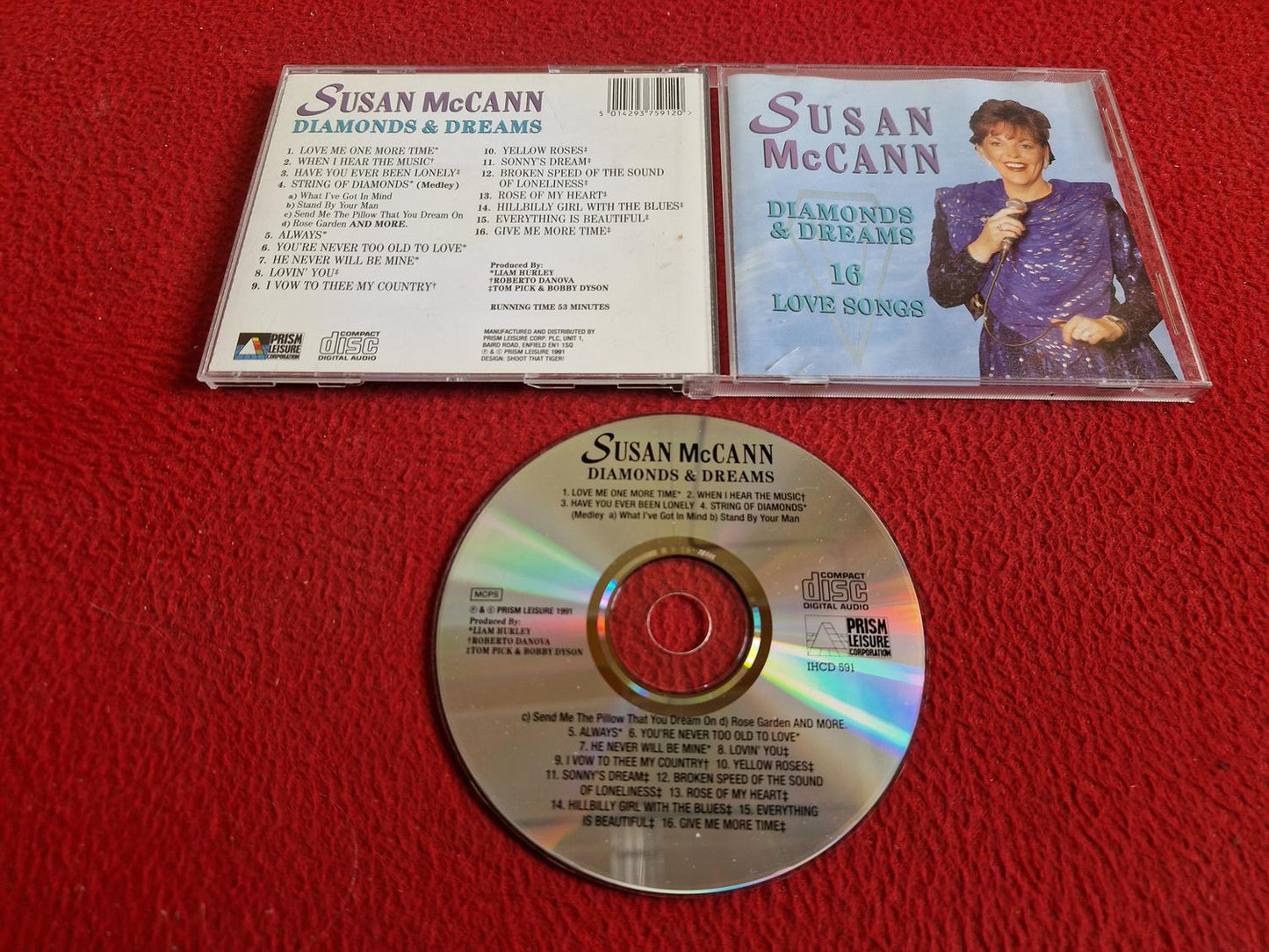 SUSAN MCCANN DIAMONDS & DREAMS CD