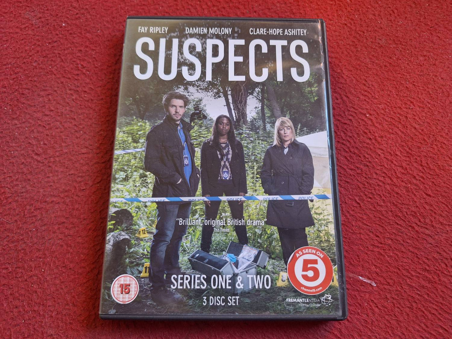 SUSPECTS SERIES 1 & 2 BOX DVD