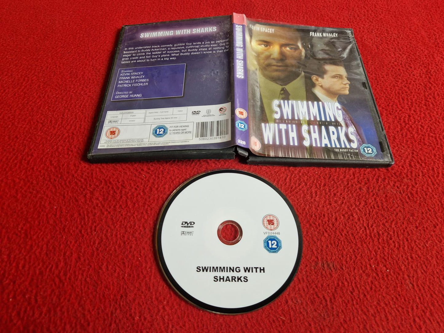SWIMMING WITH SHARKS DVD