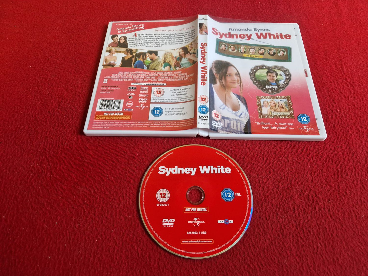 SYDNEY WHITE DVD