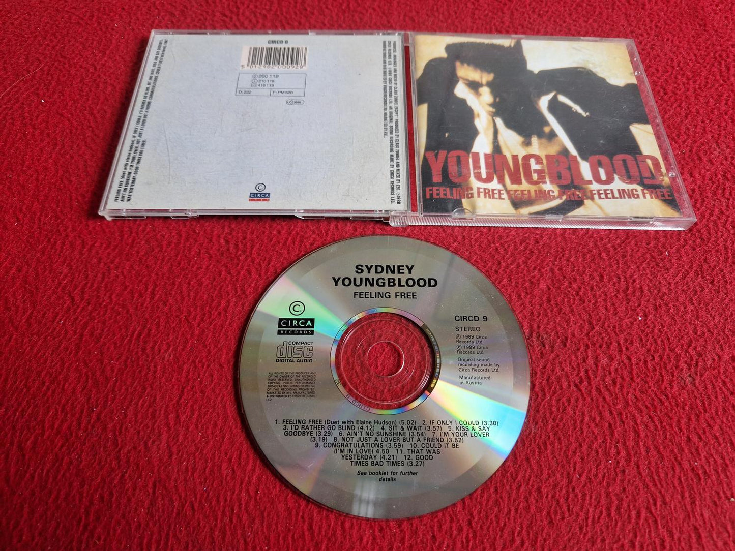 SYDNEY YOUNGBLOOD FEELING FREE CD