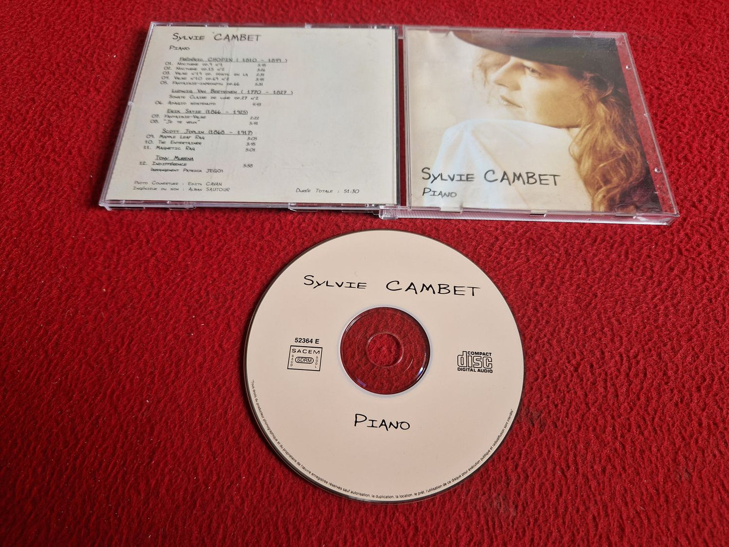SYLVIE CAMBET PIANO CD