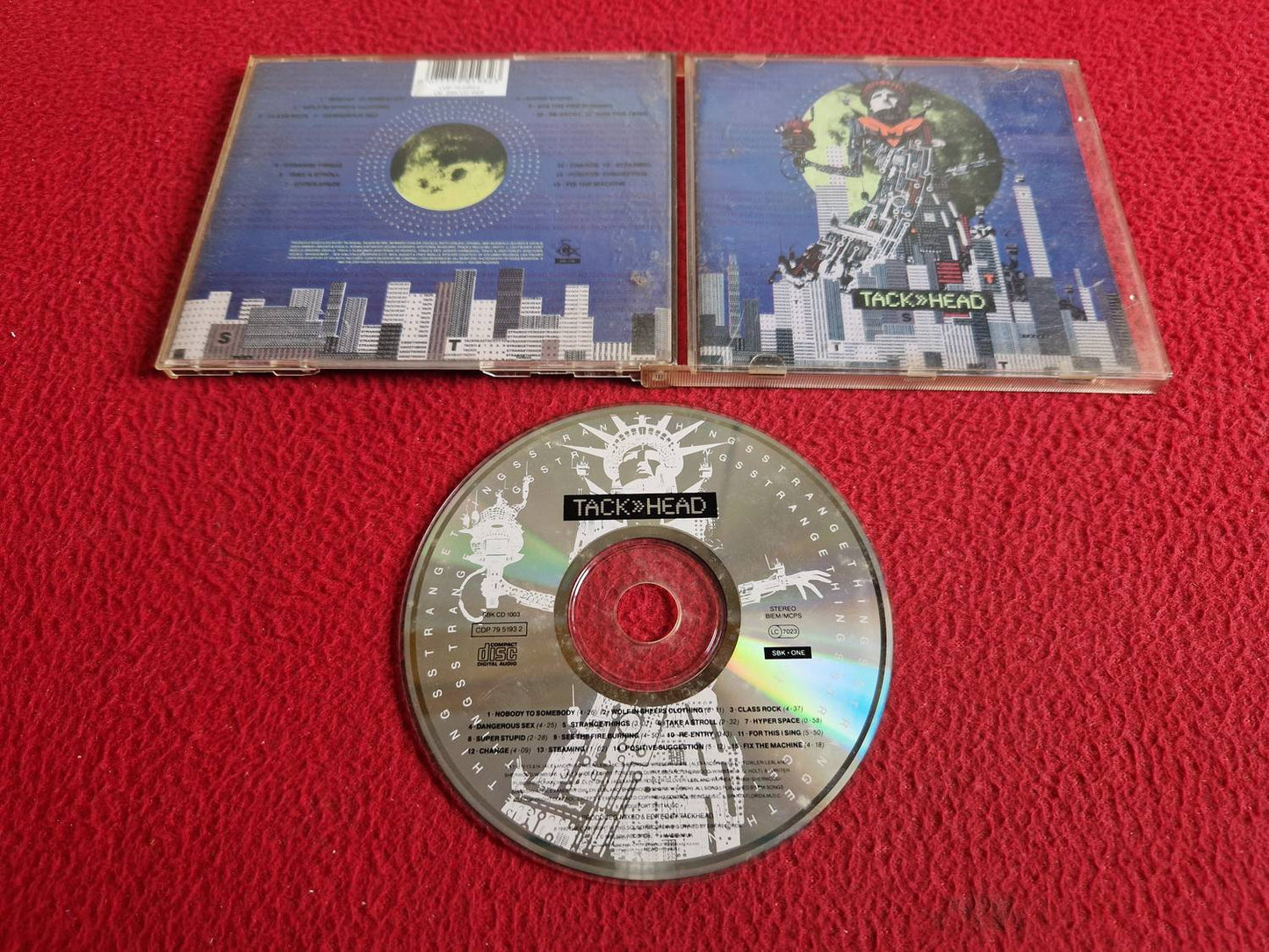 TACKHEAD STRANGE THINGS CD