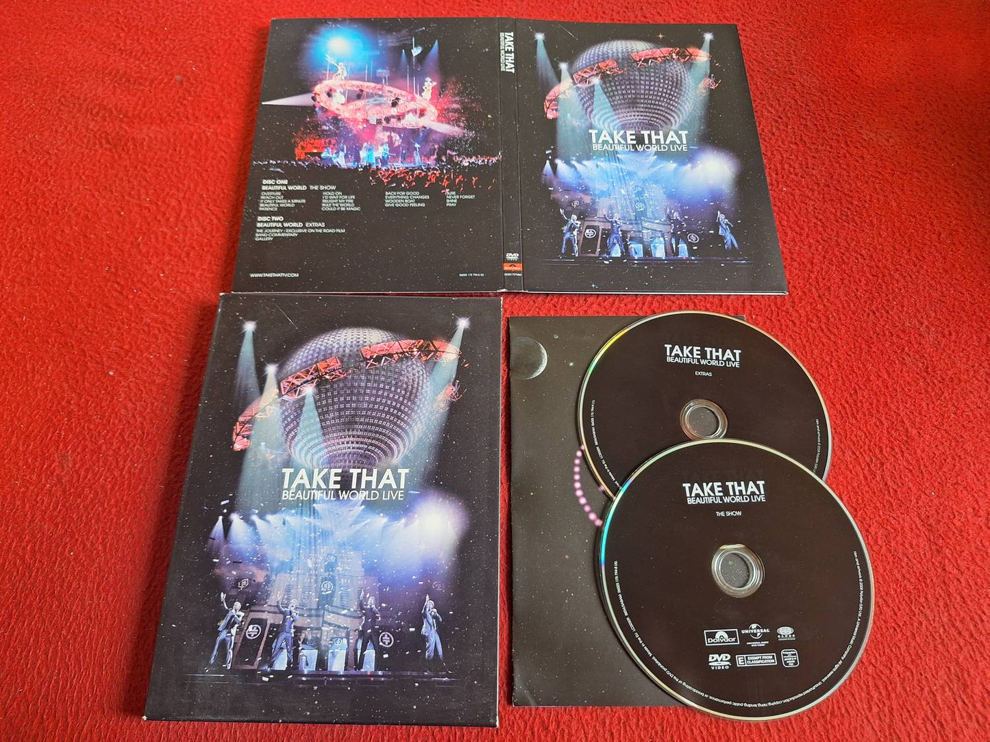 TAKE THAT BEAUTIFUL WORLD LIVE DVD