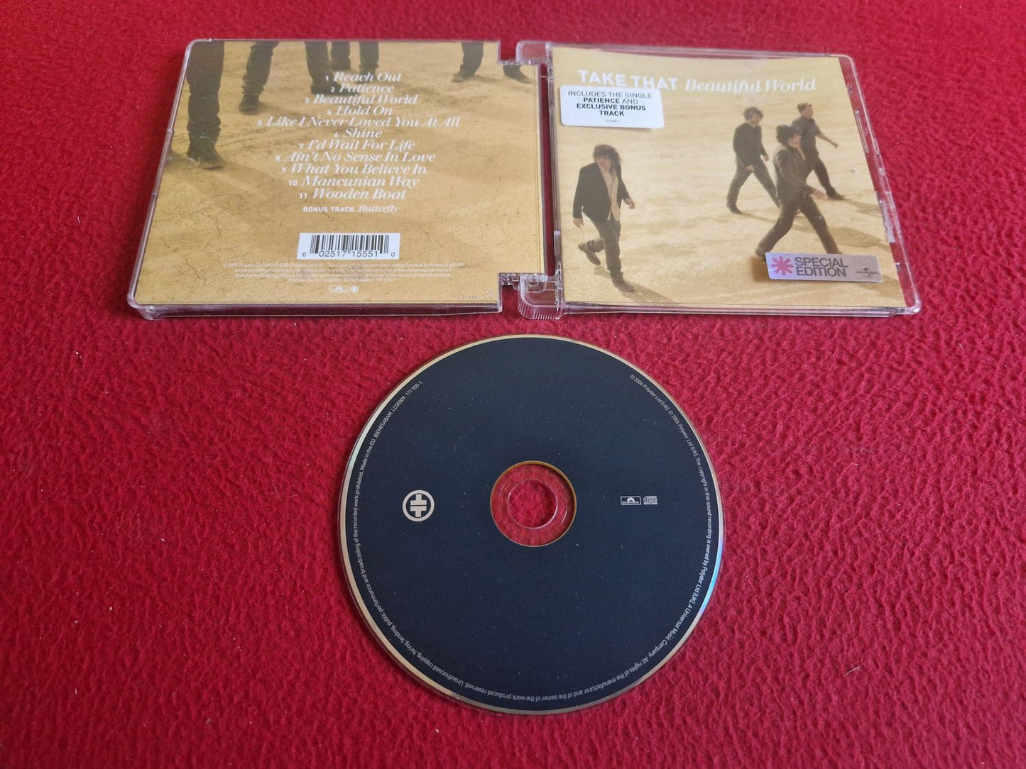 TAKE THAT BEAUTIFUL WORLD SPECIAL EDITION CD