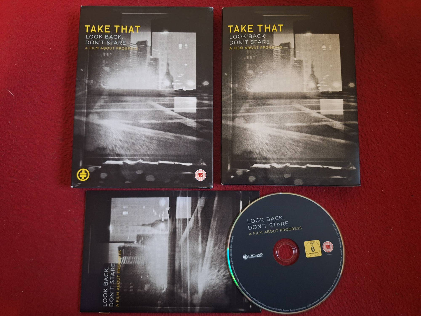 TAKE THAT LOOK BACK DON'T STARE A FILM ABOUT PROGRESS DVD