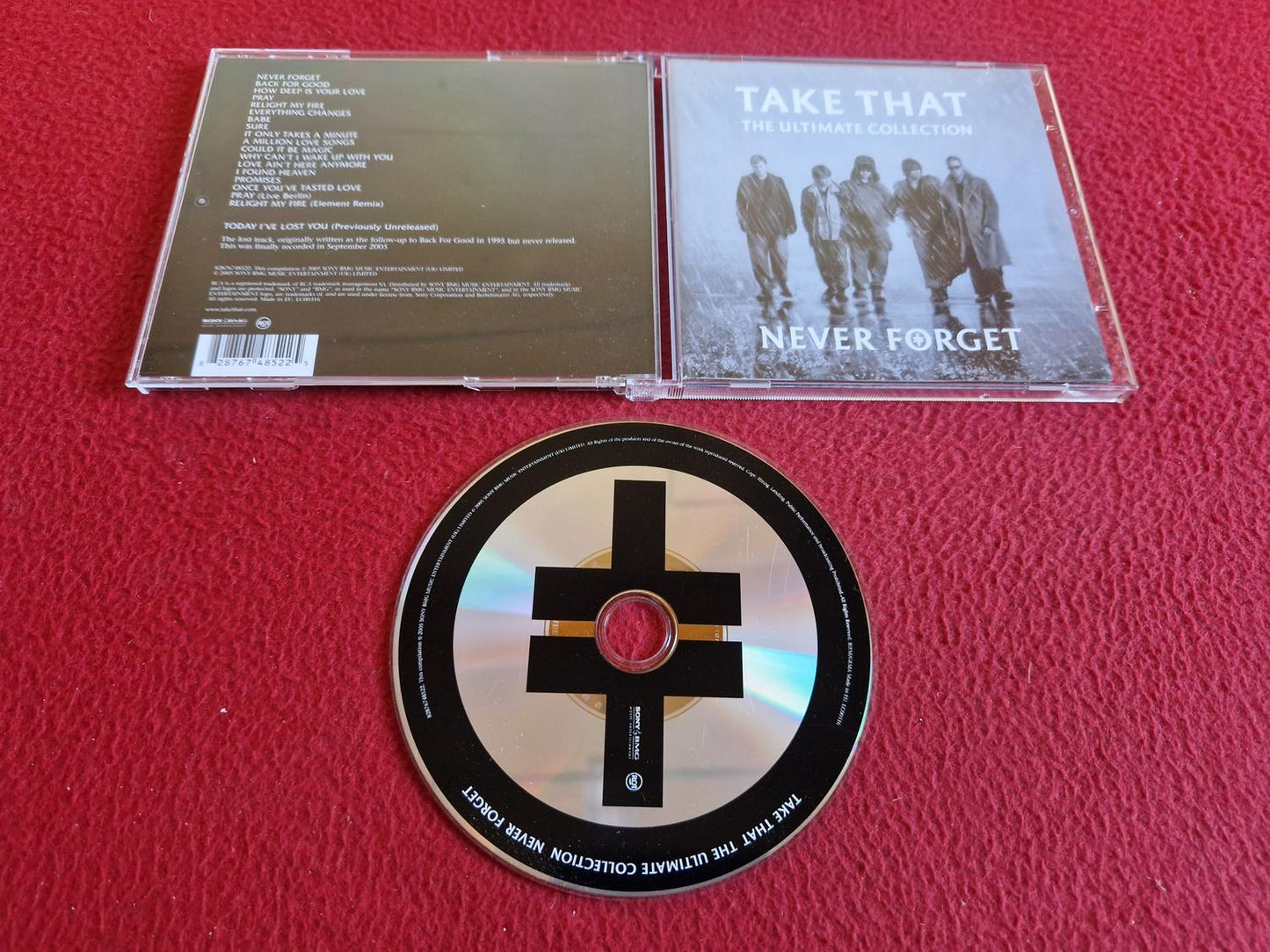 TAKE THAT NEVER FORGET – THE ULTIMATE COLLECTION CD