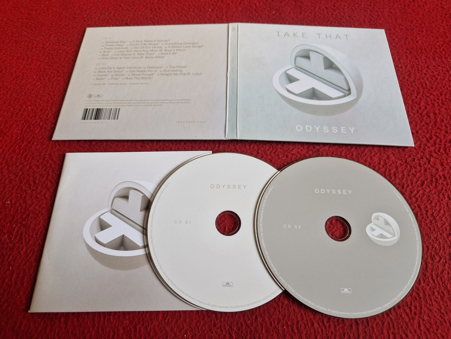 TAKE THAT ODYSSEY CD