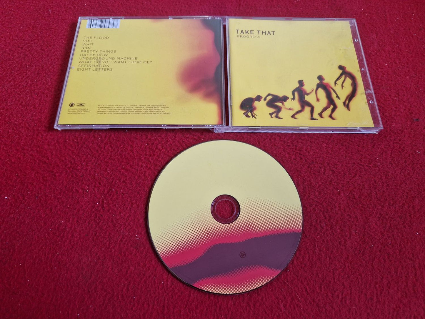 TAKE THAT PROGRESS CD