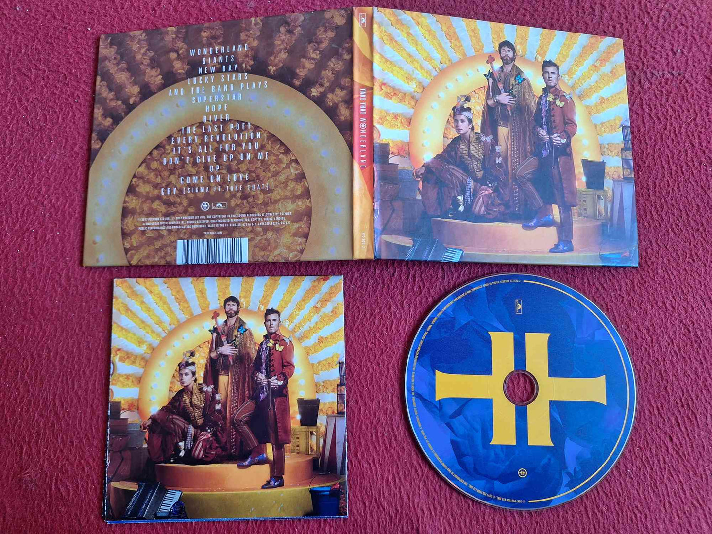 TAKE THAT WONDERLAND CD