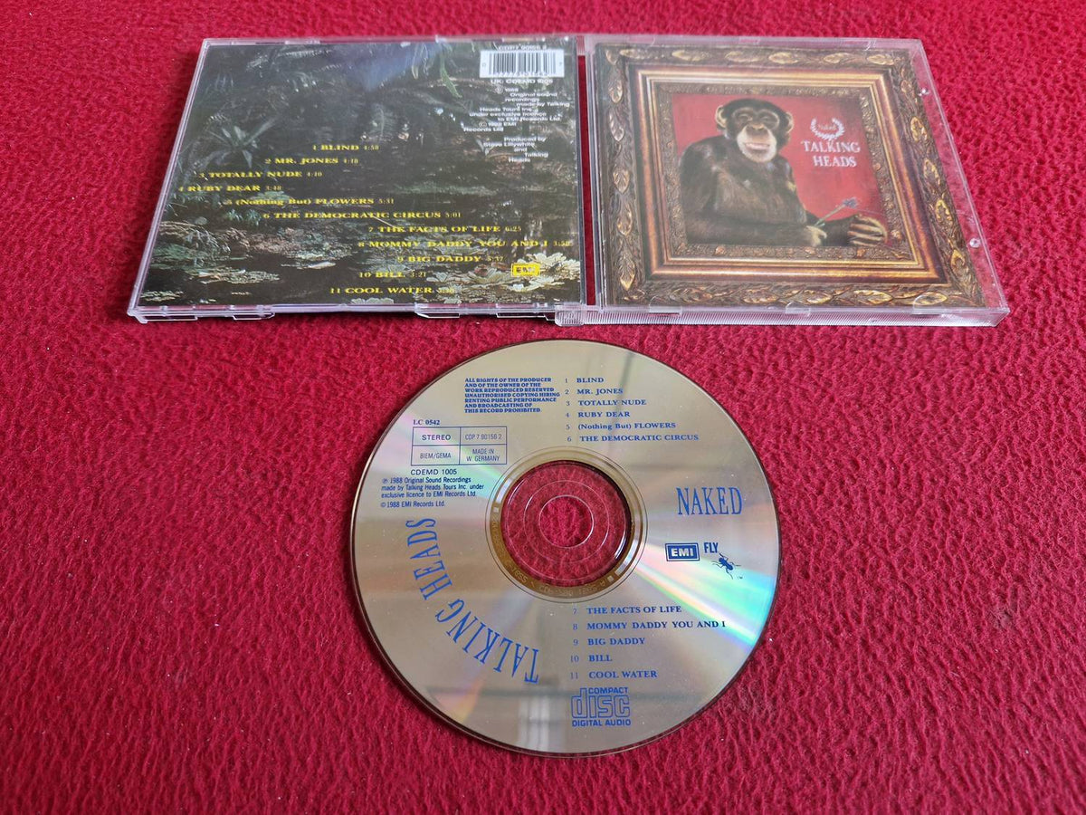 TALKING HEADS NAKED CD