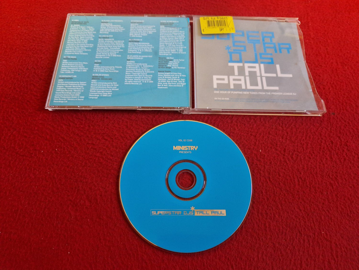 TALL PAUL – MINISTRY PRESENTS SUPERSTAR DJS: TALL PAUL CD