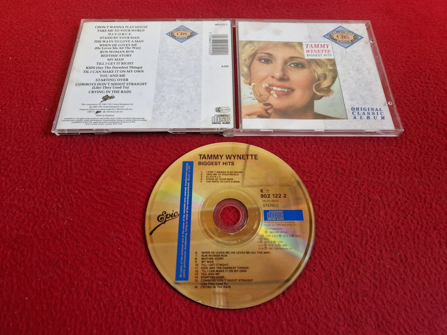 TAMMY WYNETTE BIGGEST HITS CD